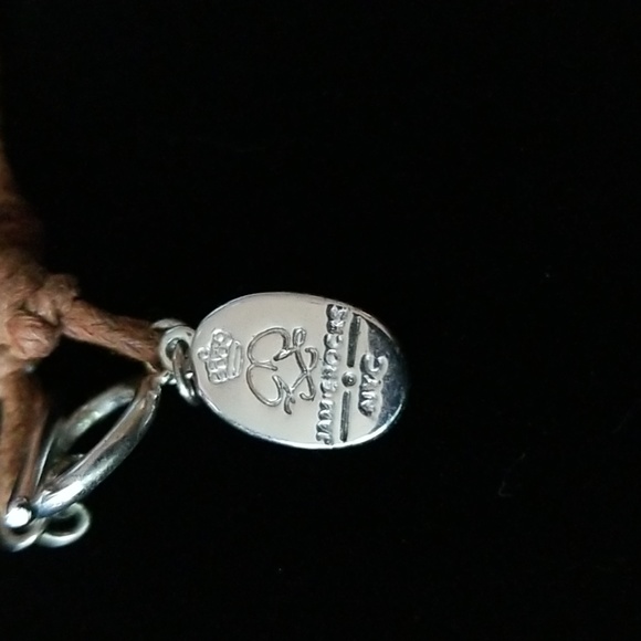 Light gray crystal necklace - Picture 4 of 6